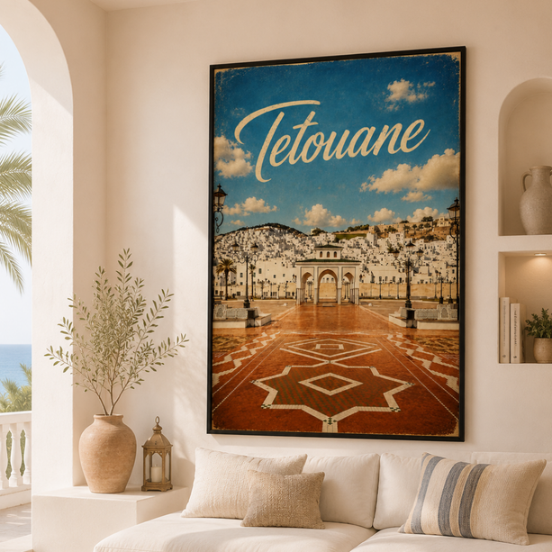 Tetouane ville Tableau