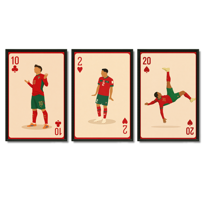 Triptyque Tableaux CDM Maroc - Célébration 1
