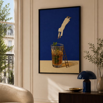 Tableau marocain – Le saut Atay