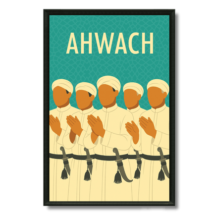 Tableau marocain – Ahwach - Kolors France