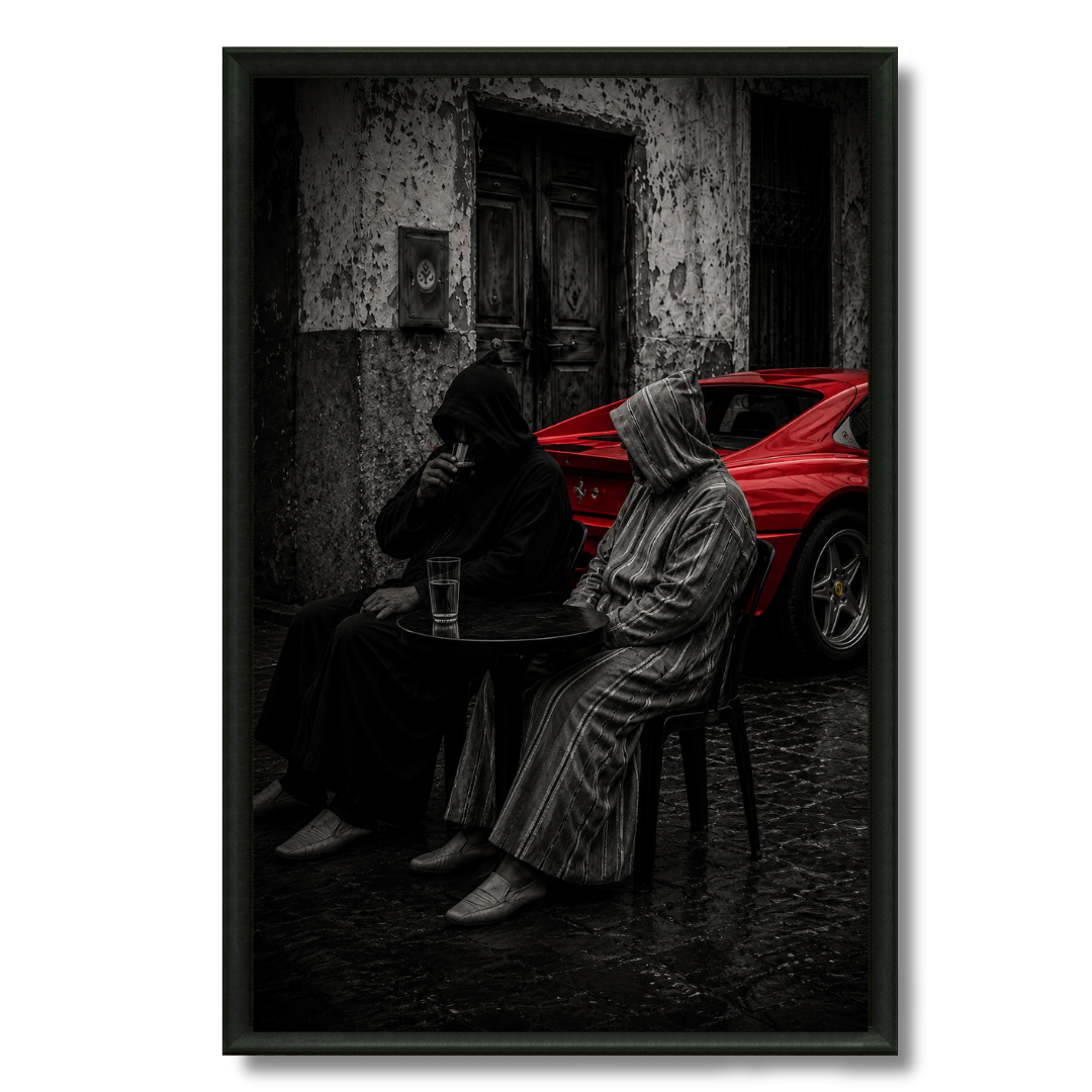 Tableau marocain – Dans une ancienne vie – XS : 30x20cm, Tableau en toile, Pas de cadre