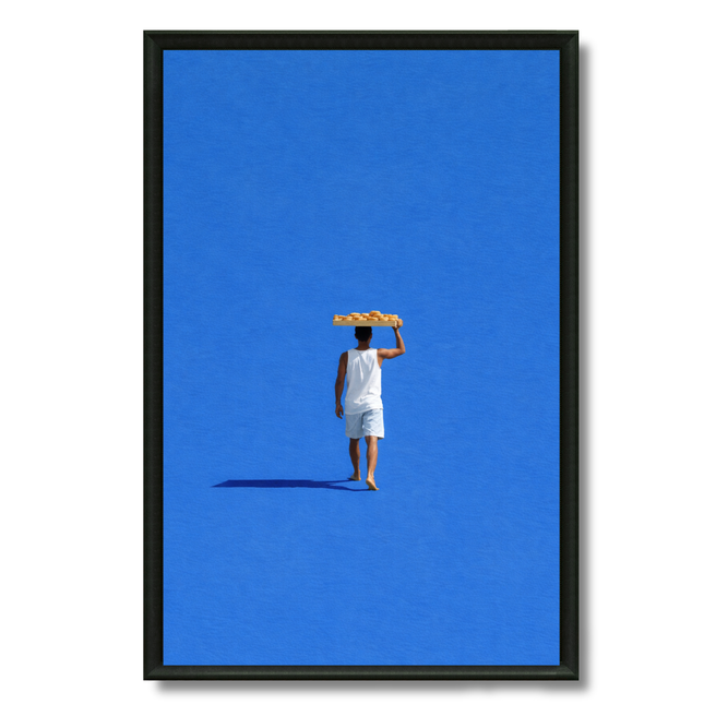 Tableau marocain – Le vendeur de beignets.