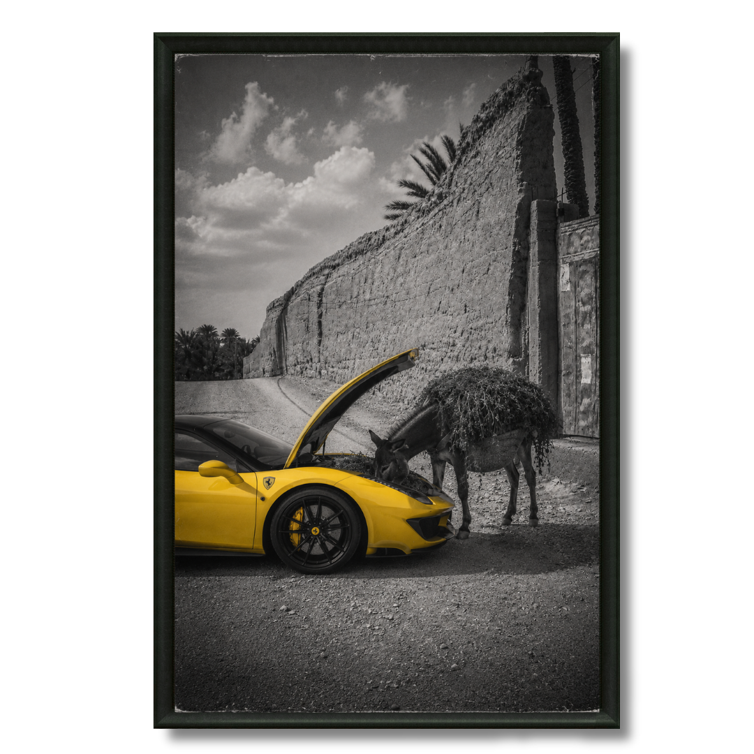 Tableau marocain – 3robi Vie – XS : 30x20cm, Tableau en toile, Pas de cadre