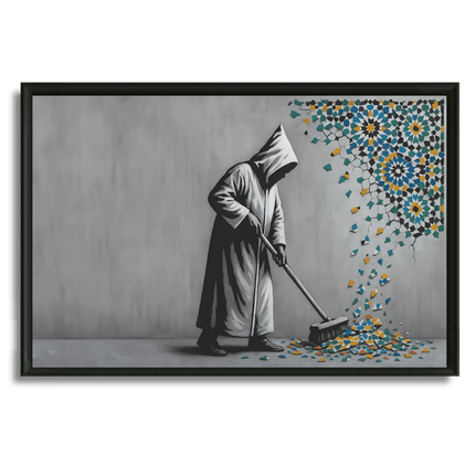 Tableau Marocain - Zellige en poussière - Kolors France