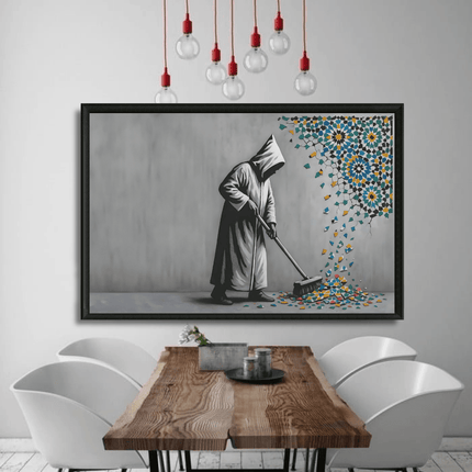 Tableau Marocain - Zellige en poussière - Kolors France