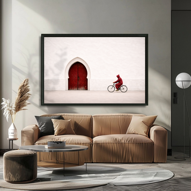 Tableau marocain – Rouge Intense