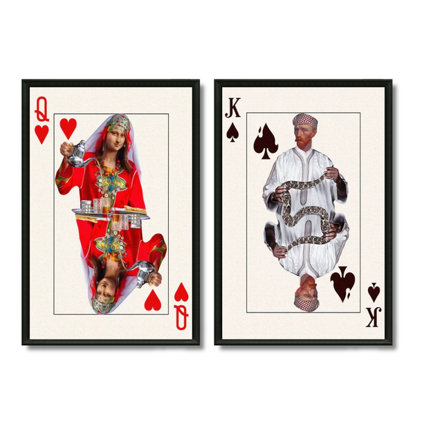 Duo Tableaux King & Queen