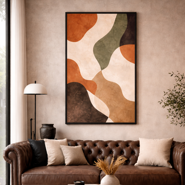 Tableau Art déco – Géo Abstrait