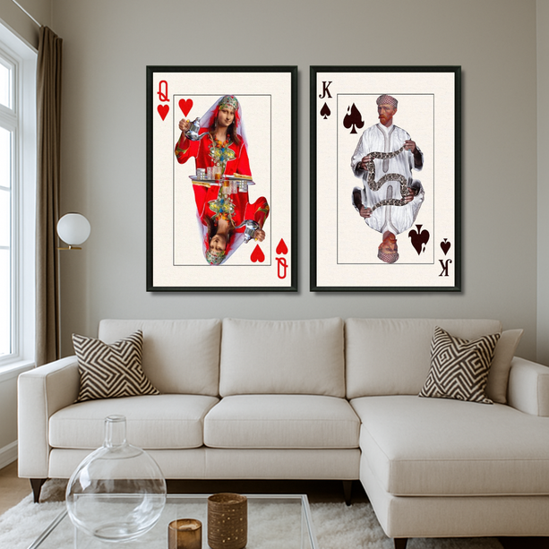 Duo Tableaux King & Queen