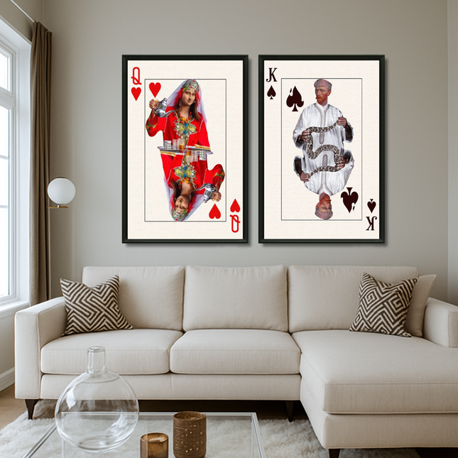 Duo Tableaux King & Queen