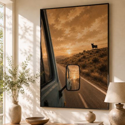 Tableau marocain – Route du bled