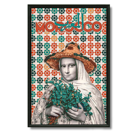 Tableau marocain – Mouna Luisa Zellij V2