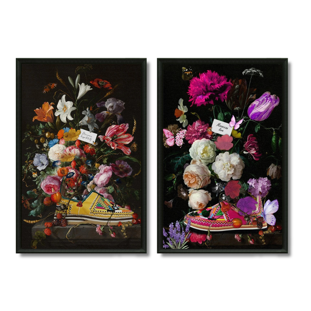 Duo Tableaux marocains Hospitalité & L’amour marocain