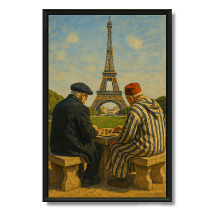 Tableau Marocain - Marocain et Français - Kolors France