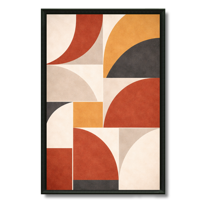 Tableau Art déco – Géométrie Moderne