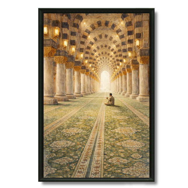 Tableau Islamique – Duaa Masjid Nabawi