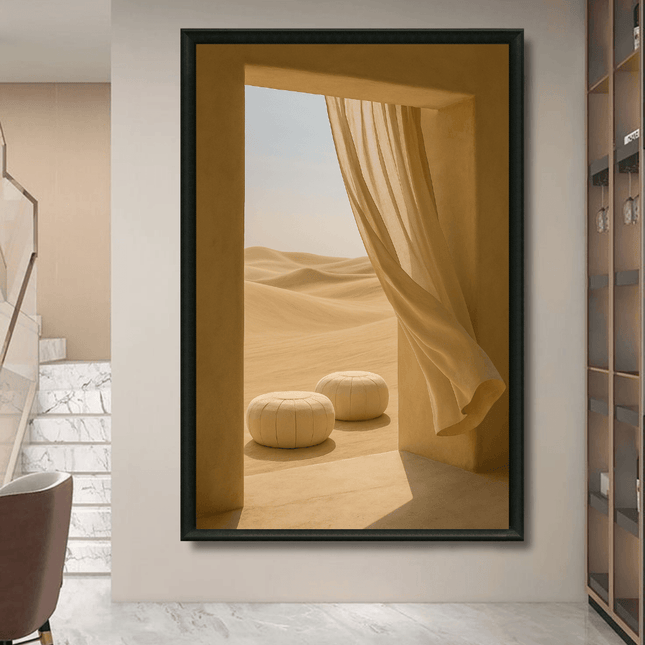 Tableau Marocain - L’appel du désert - Kolors France