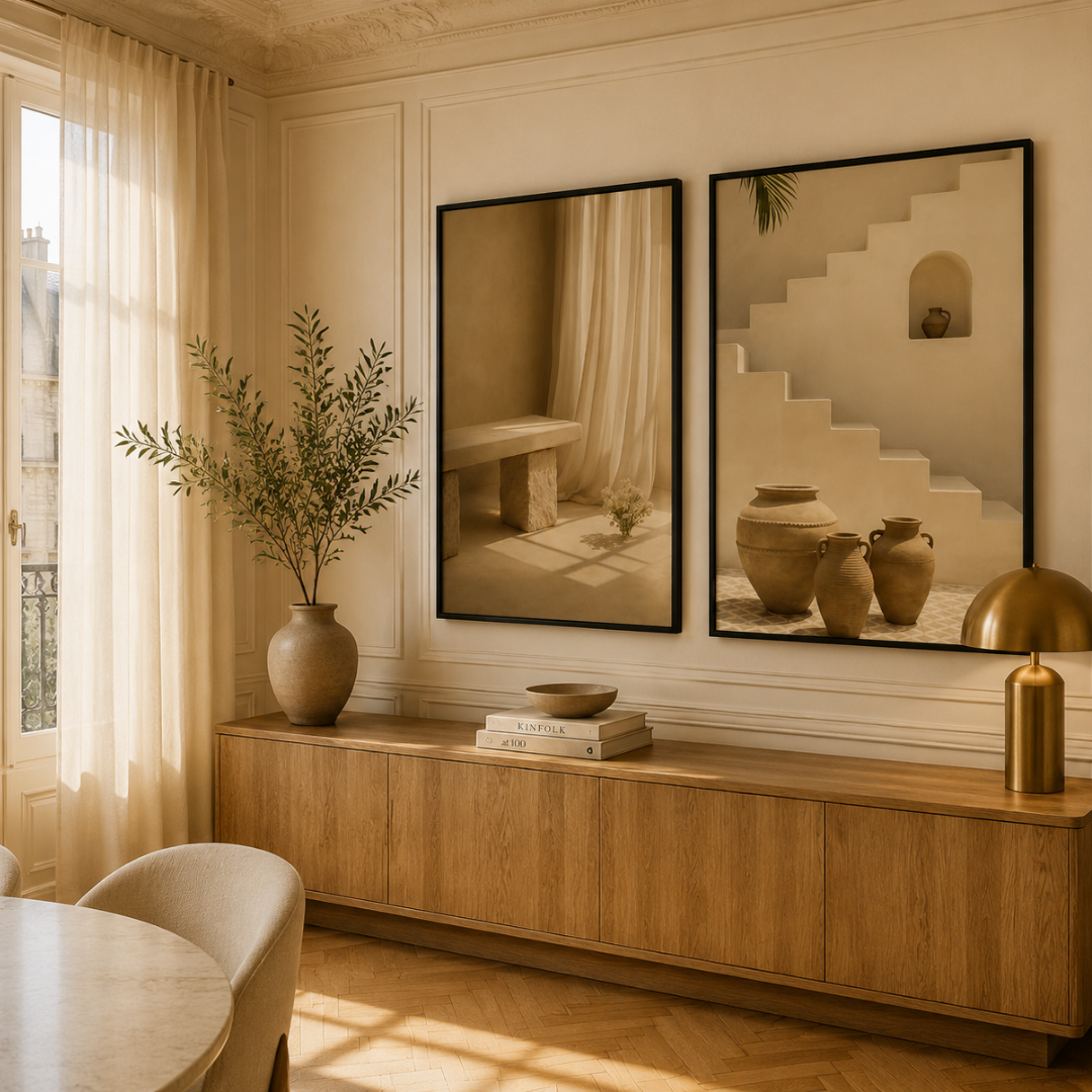 Duo Tableaux - Architecture des riads