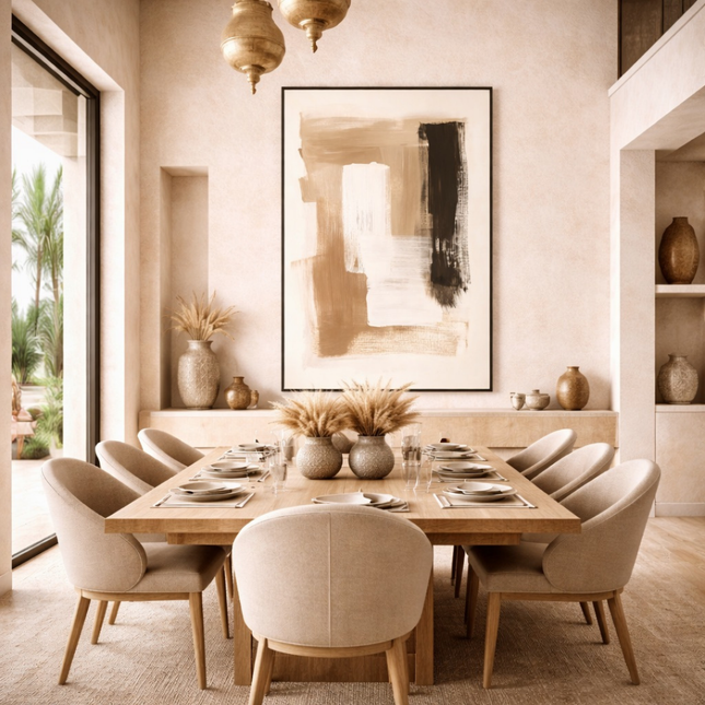 Tableau Abstrait – Verticalité Gris