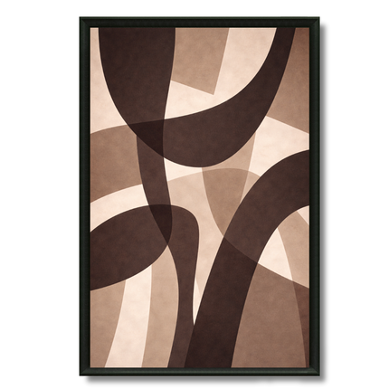 Tableau Art déco – Brown wave