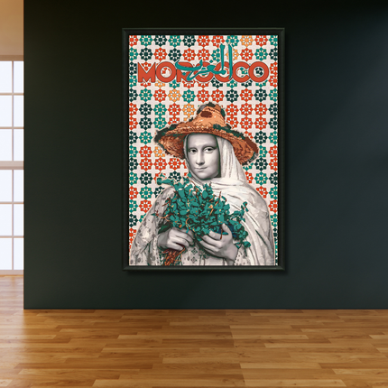 Tableau marocain – Mouna Luisa Zellij V2