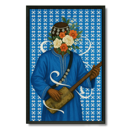 Tableau marocain – Gnawa Pop art
