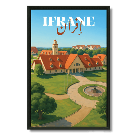 Ifrane ville Tableau - Kolors France