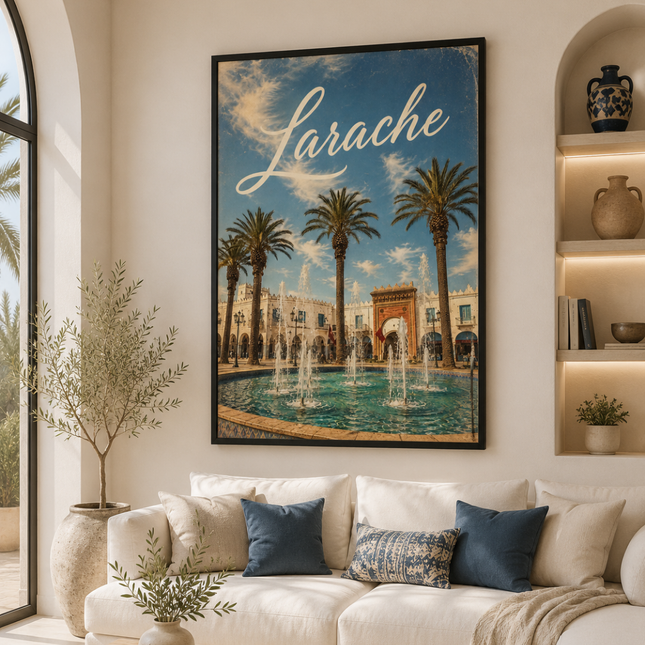 Larache ville Tableau