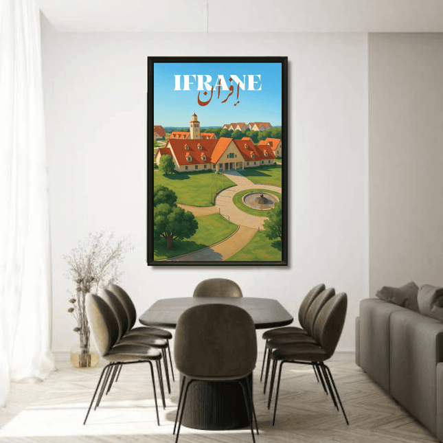 Ifrane ville Tableau - Kolors France