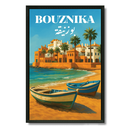 Bouznika ville Tableau - Kolors France