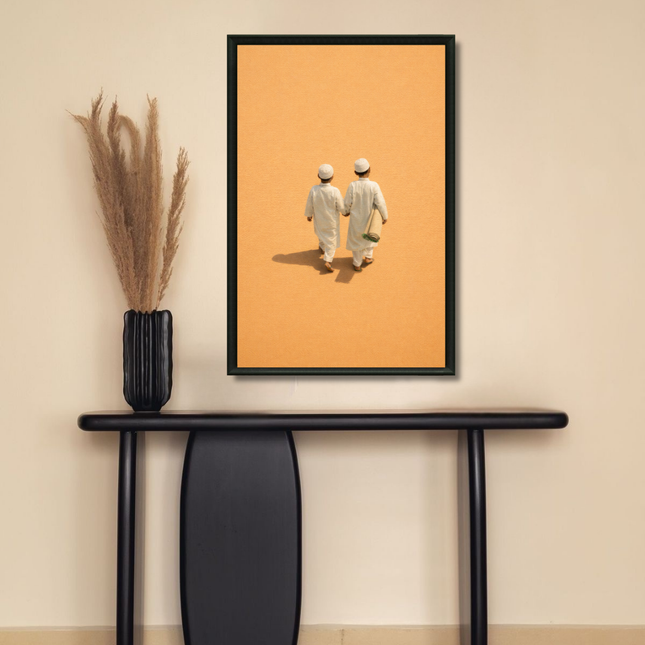 Tableau Islamique – La route de la mosquée