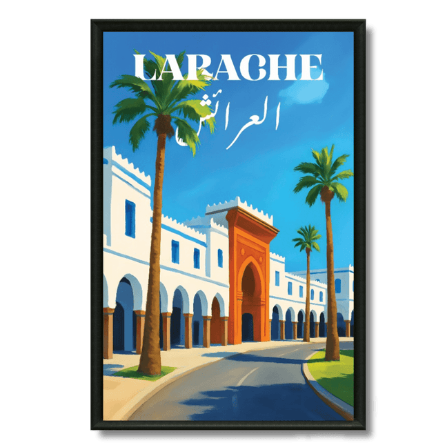 Larache ville Tableau - Kolors France