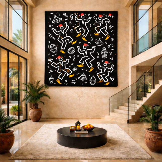 Tableau marocain – tarbouch Keith