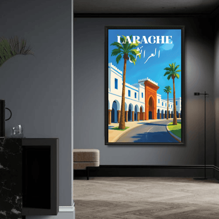 Larache ville Tableau - Kolors France