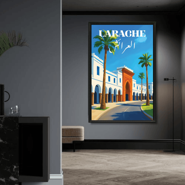 Larache ville Tableau - Kolors France