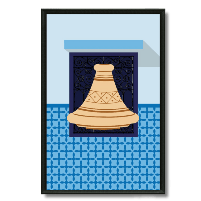 Tableau Marocain - Illustration Tajine - Kolors France