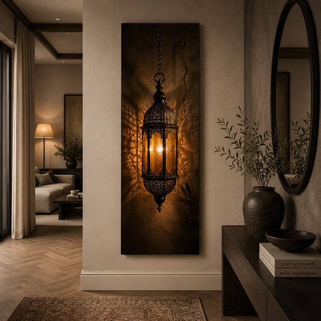 Tableau marocain – Lustre Marocain