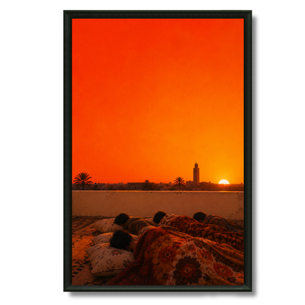 Tableau marocain – Dodo au stah