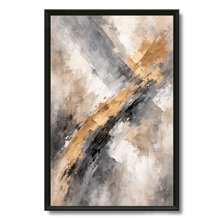 Tableau Abstrait – Golden line