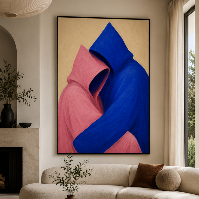 Tableau marocain – L’amour Abstrait