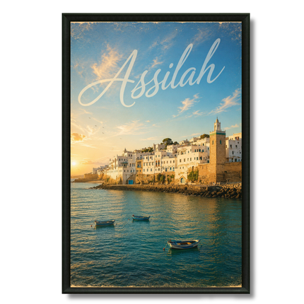Assilah ville Tableau
