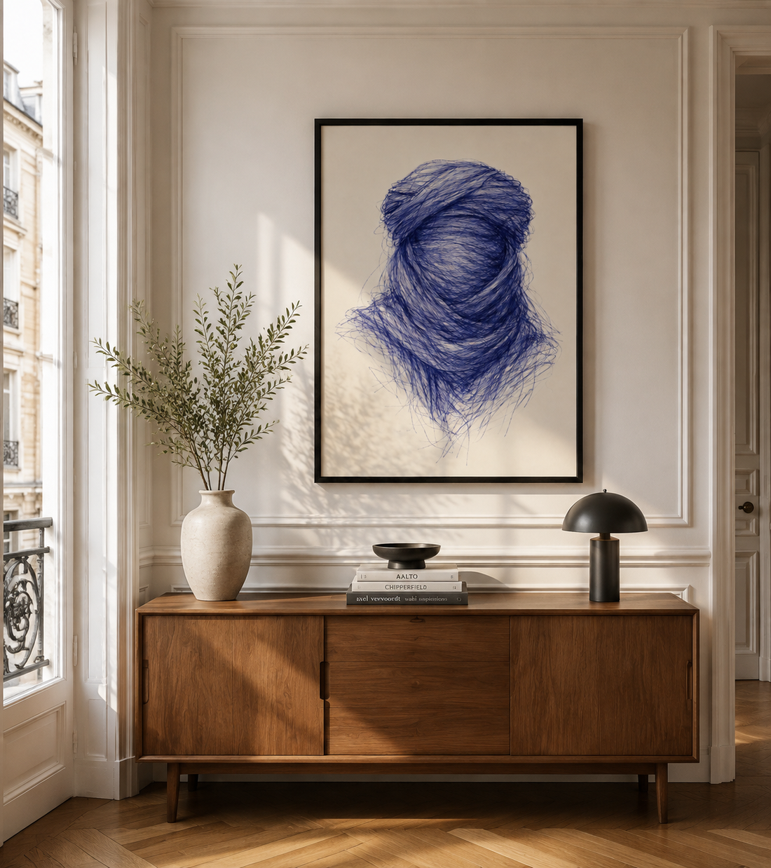 Tableau marocain – Sahraoui Draw – XS : 30x20cm, Tableau en toile, Pas de cadre