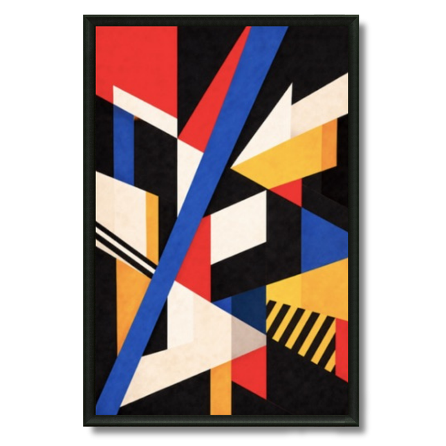 Tableau Art déco – Pop geo