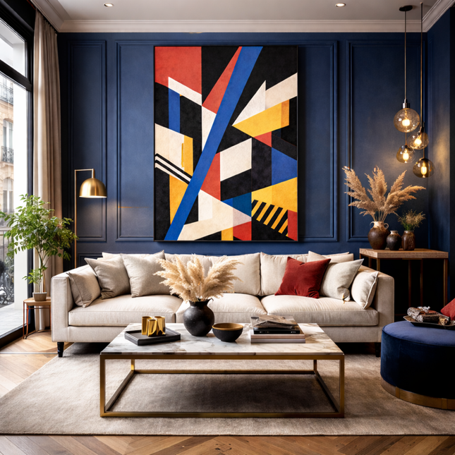 Tableau Art déco – Pop geo