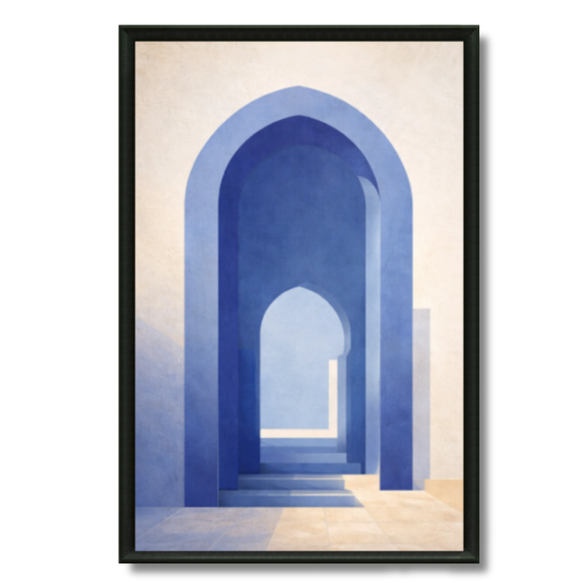 Tableau marocain – La Porte Bleu