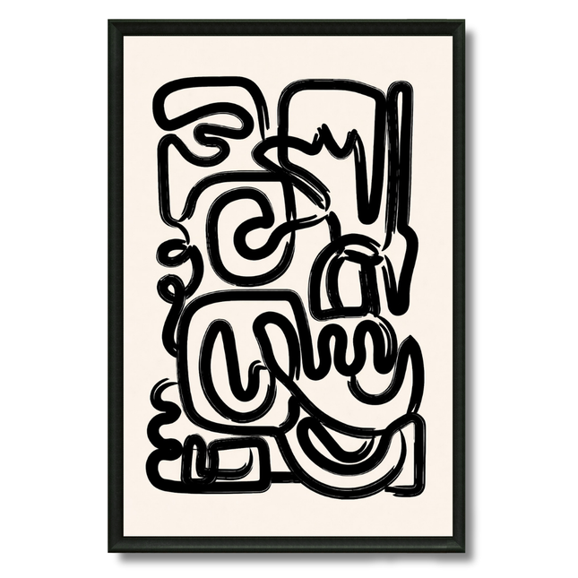 Tableau Art déco – Bold Line