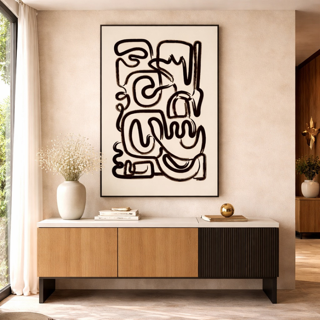 Tableau Art déco – Bold Line