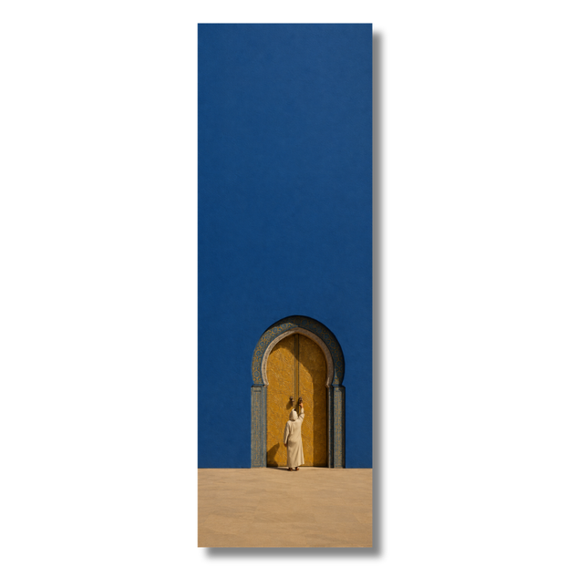 Tableau marocain – Le Mur bleu