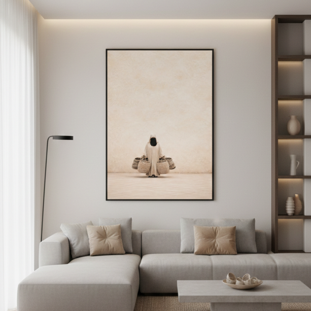 Tableau marocain – Hajja zen