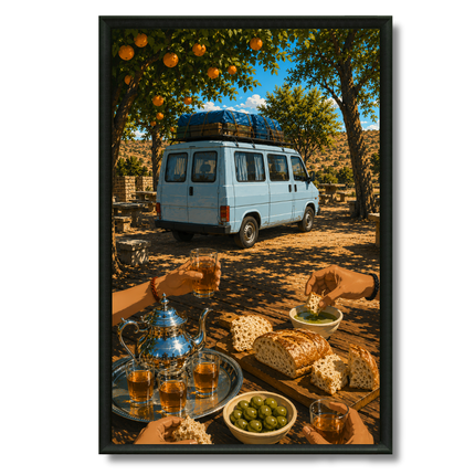 Tableau marocain – La pause